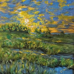 Eventide, Acrylic on canvas