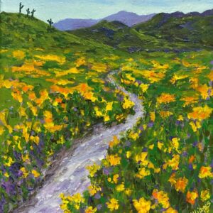 Mitzie's Hike, Acrylic on Canvas