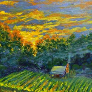 Homestead, Acrylic on Canvas -  Sold