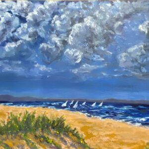 Regatta, Acrylic on canvas