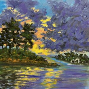 Serenity, Acrylic on Canvas - Sold