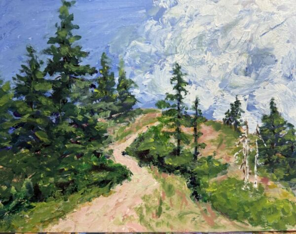 Summit, Acrylic on canvas