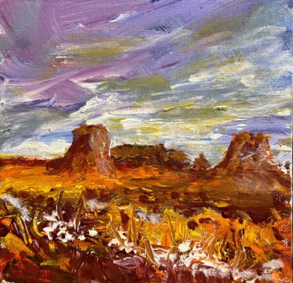 Sedona, Acrylic on canvas