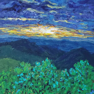 Day is Done, Acrylic on canvas - Sold