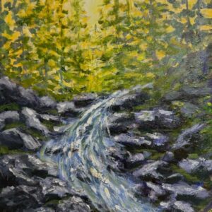 Freedom, Acrylic on linen panel