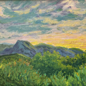 Wonderous, Acrylic on Linen Panel